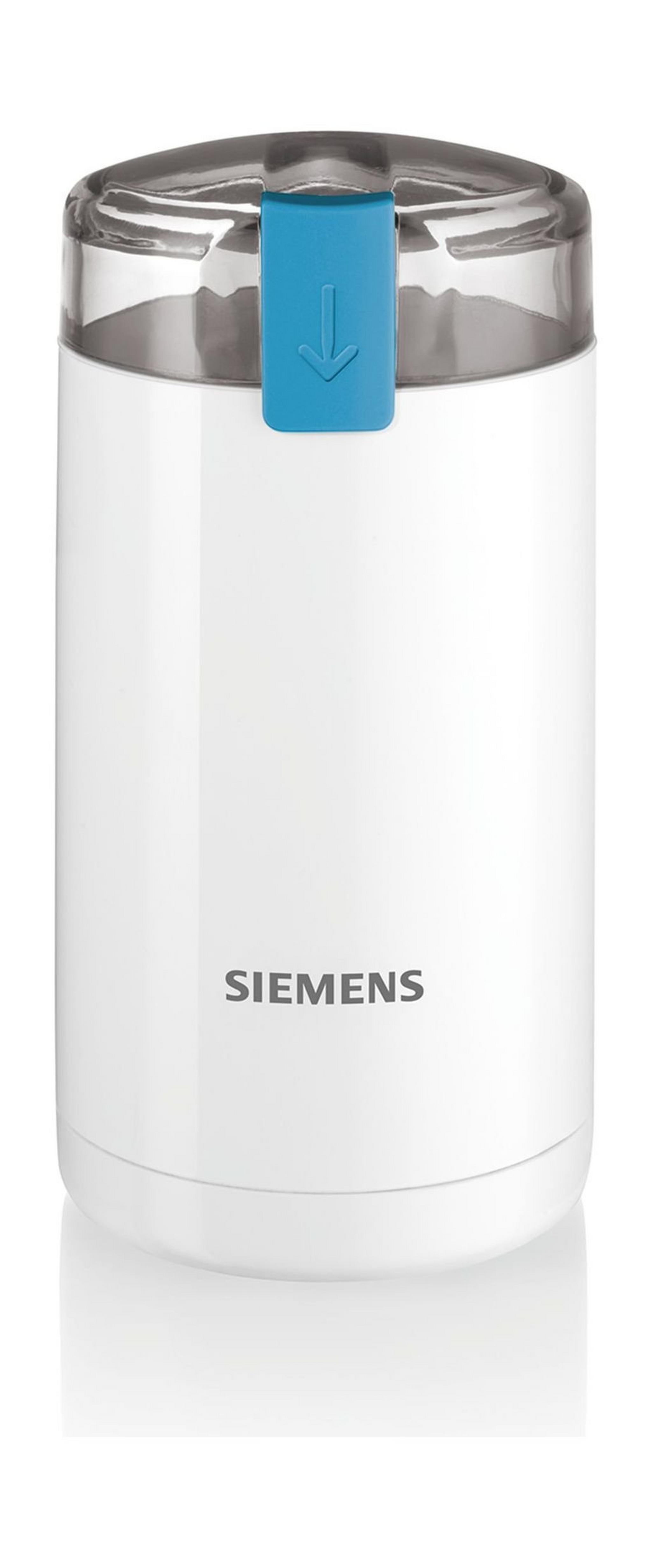 Siemens 180W 75G Coffee Grinder (MC23200GB) – White