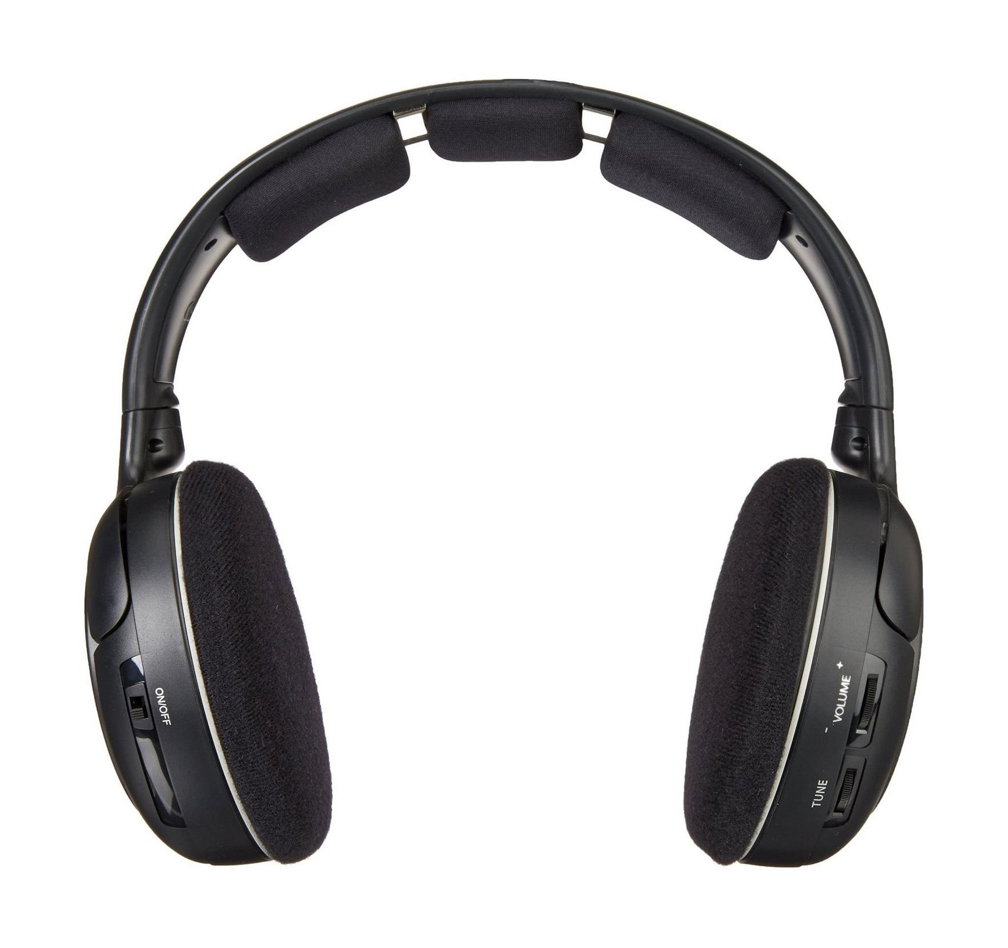 Sennheiser Wireless Headphones (RS 120 II) – Black / Silver
