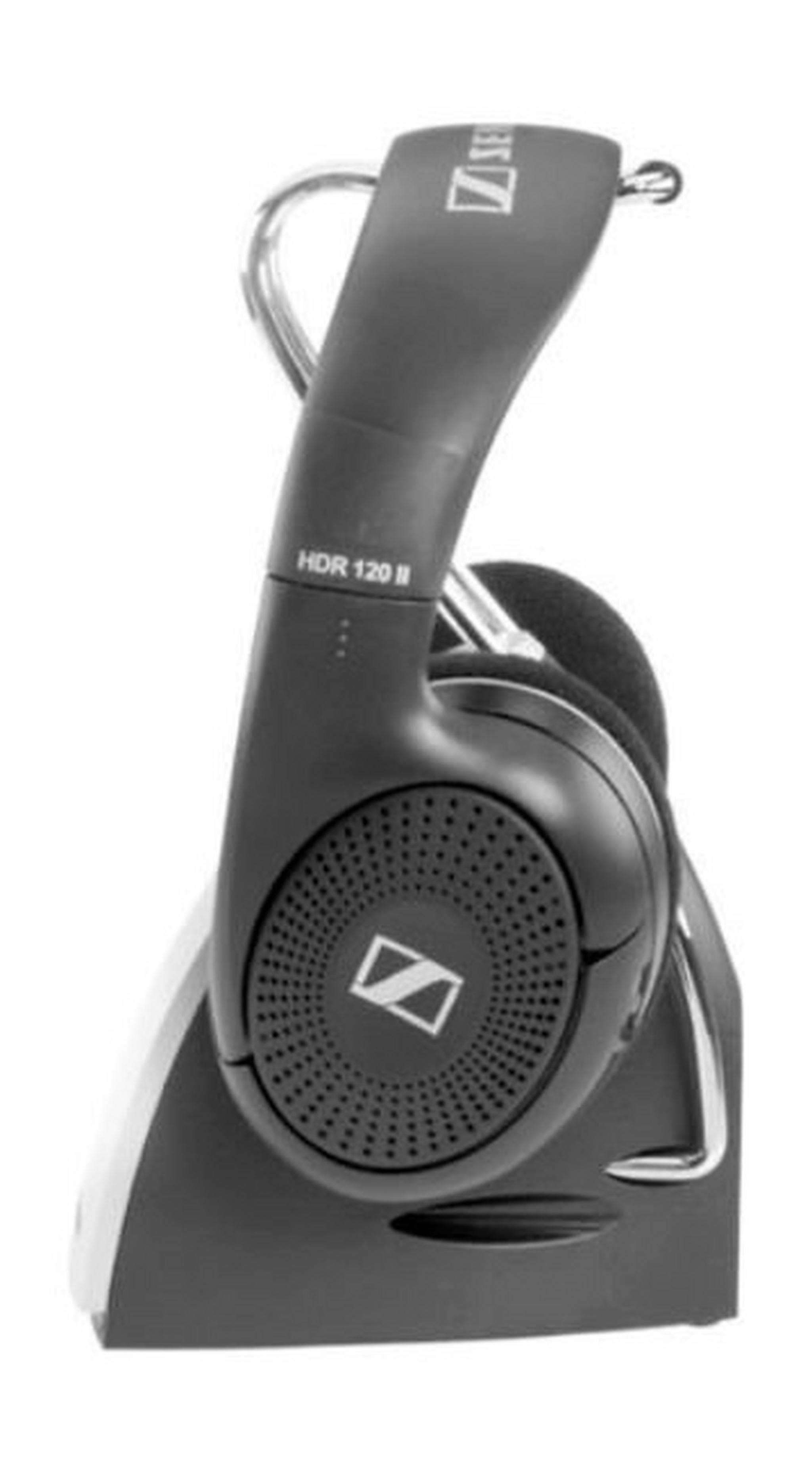 سماعات الرأس سينهايزر اللاسلكية - أسود / فضي (RS 120 II)