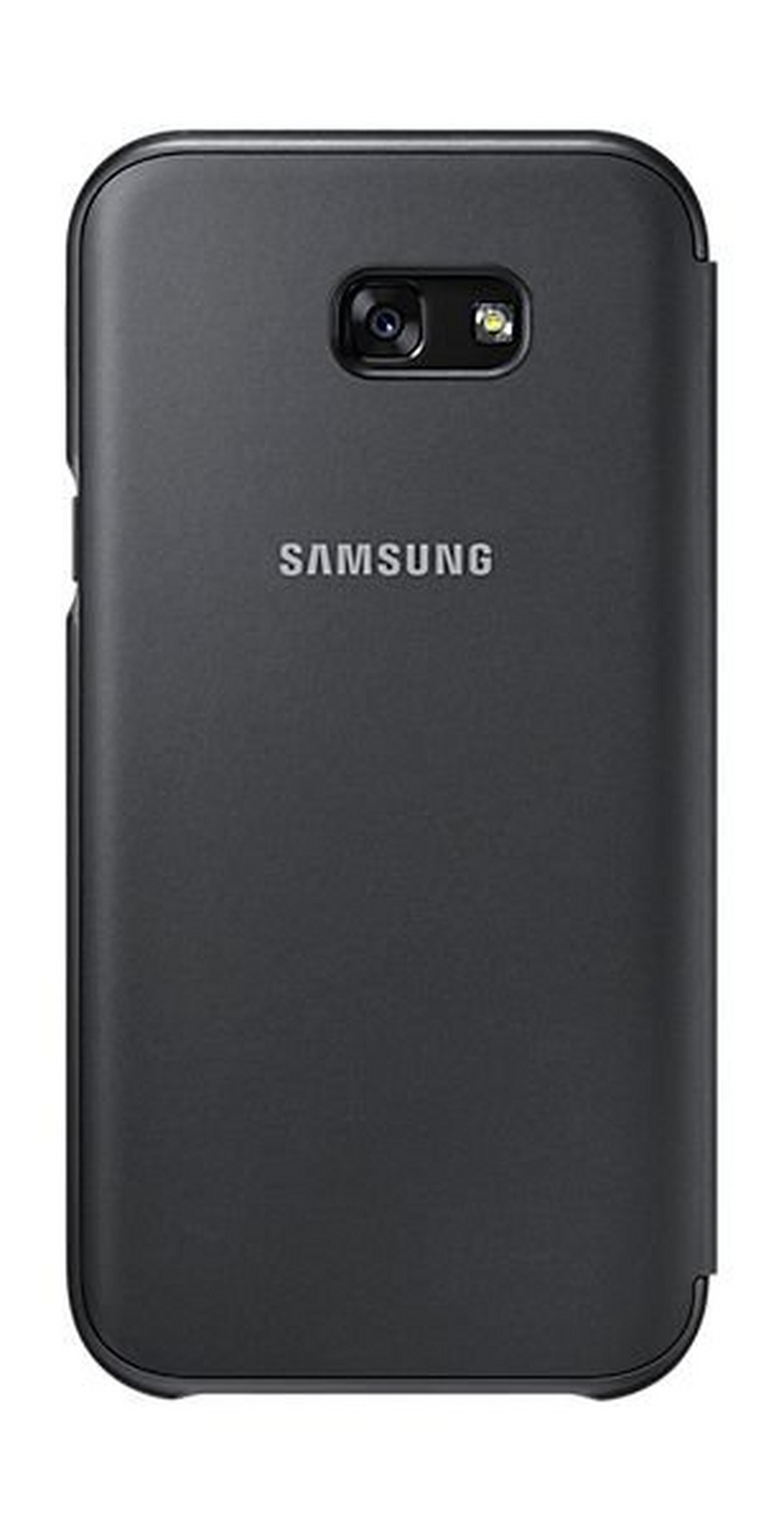 Samsung Galaxy A3 2017 Neon Flip Cover (EF-FA320PBEGWW) - Black