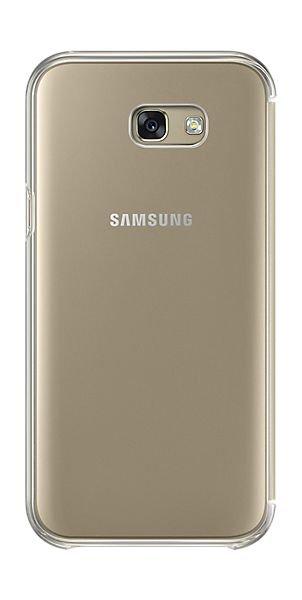 Samsung Clear View Cover For Galaxy A5 2017 (EF-ZA520CFEGWW) - Gold