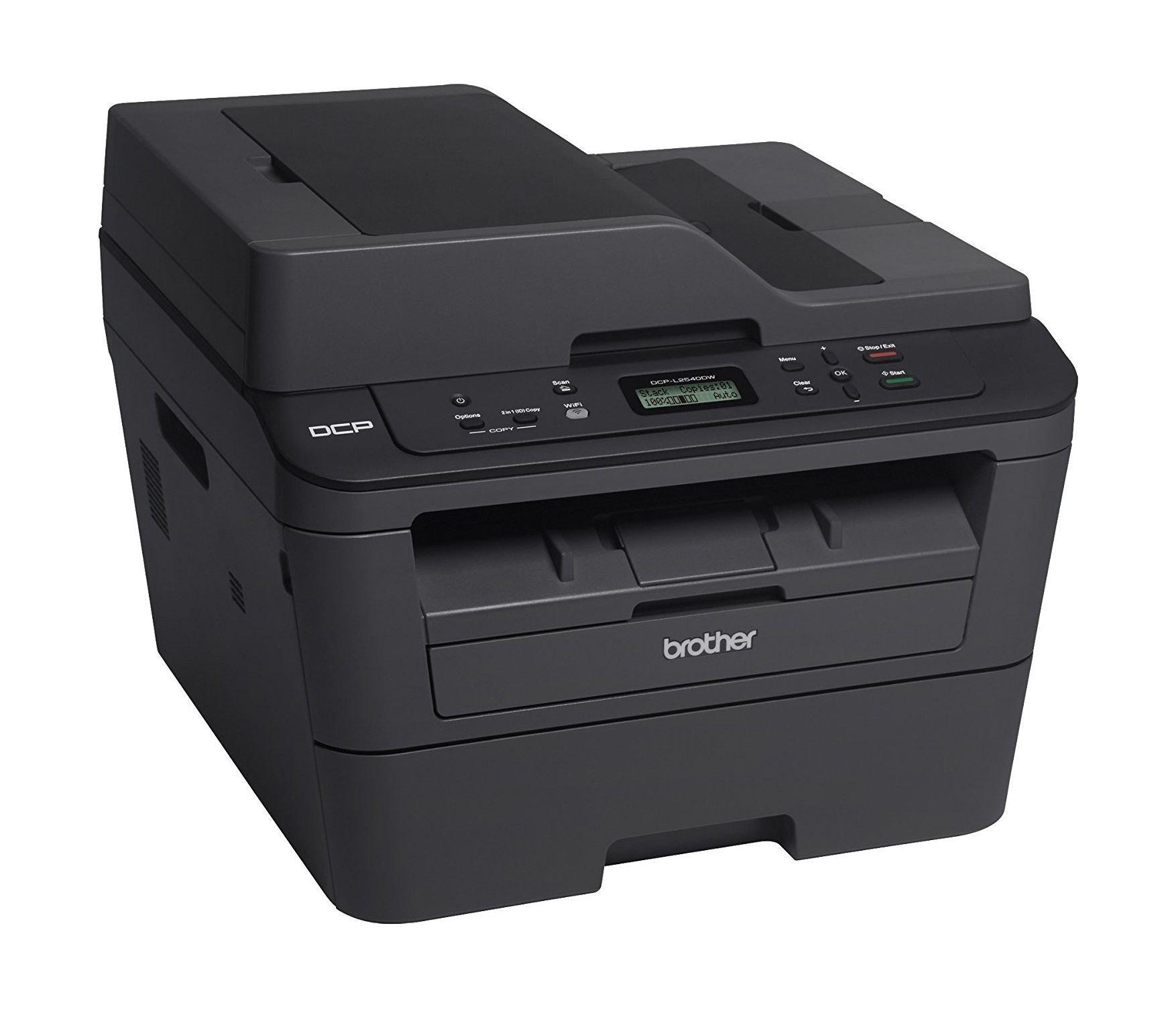 طابعة ليزر لاسلكية أحادية اللون ومتعددة الوظائف من براذر (DCP-L2540DW)