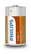 Philips Zinc Carbon Battery C2's 1.5 V (R14L2B/10) Price in Kuwait Xcite