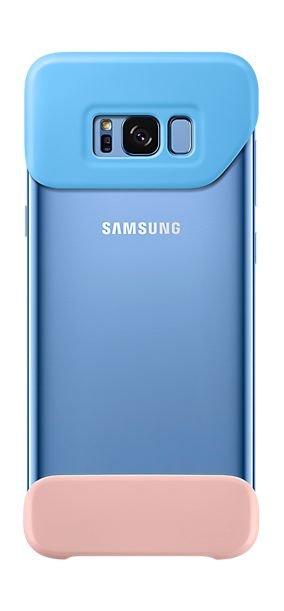 Samsung 2 Piece Case For Galaxy S8 – Blue / Peach