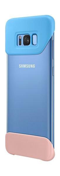 Samsung 2 Piece Case For Galaxy S8 – Blue / Peach