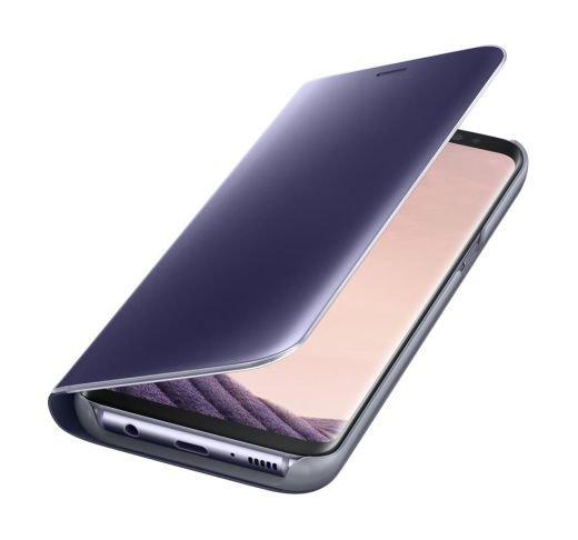 Samsung Clear View Standing Case For Galaxy S8 - Violet