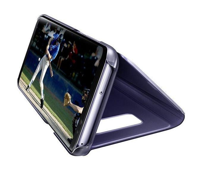 Samsung Clear View Standing Case For Galaxy S8 Plus - Violet