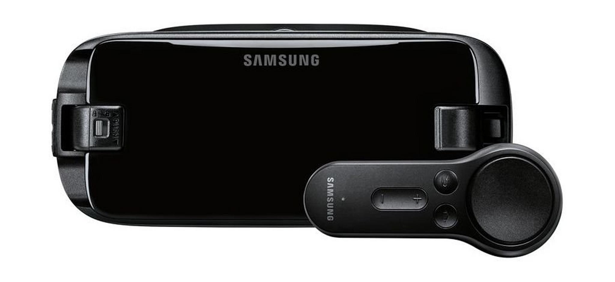 نظارة الواقع الافتراضي سامسونج للهواتف الذكية مع وحدة تحكم – أسود (SM-R324NZAAXSG)
