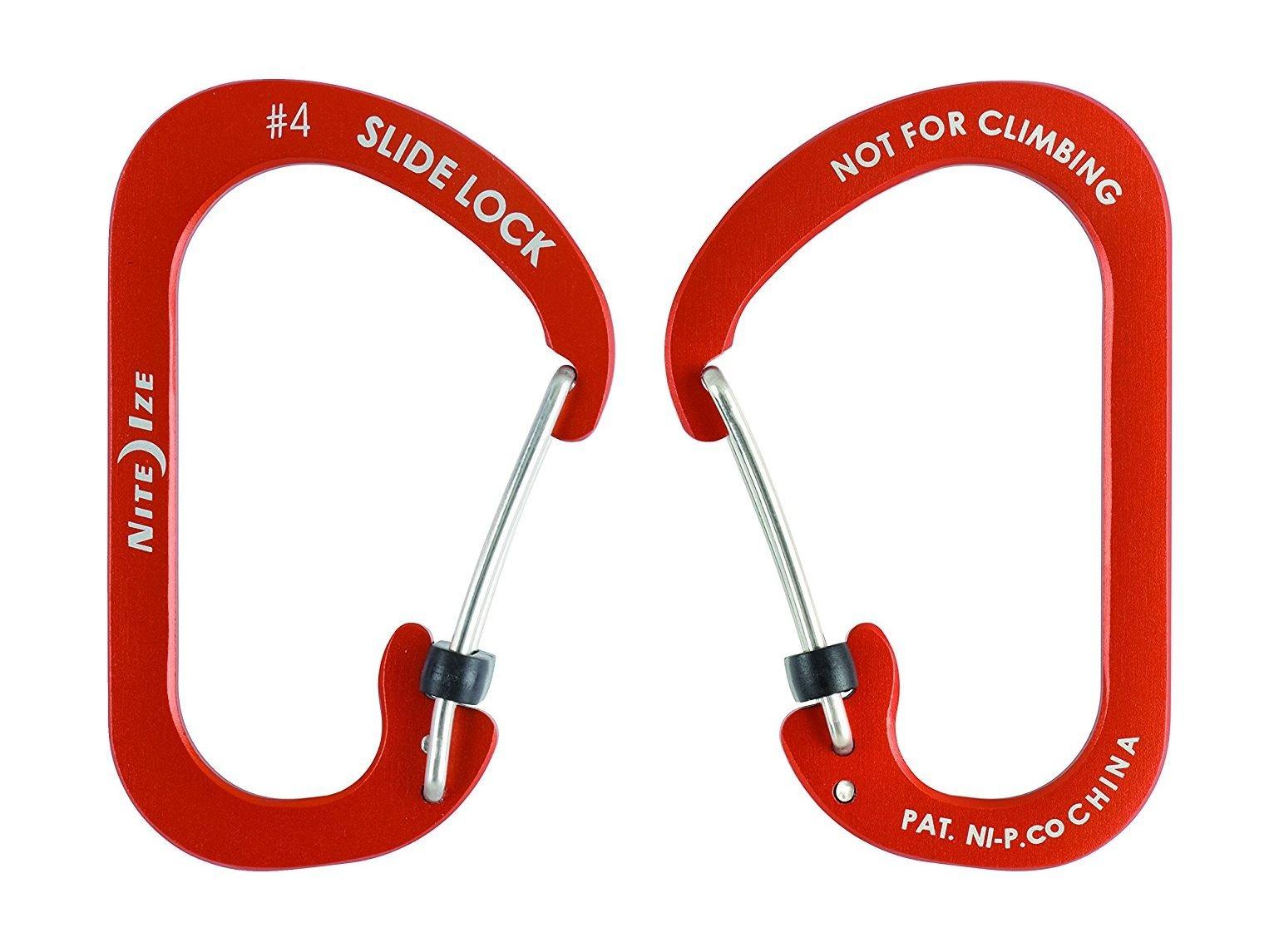 مشبك نايت إيزي من الألمنيوم متعدد الاستخدامات – برتقالي (CSLA4-19-R6)