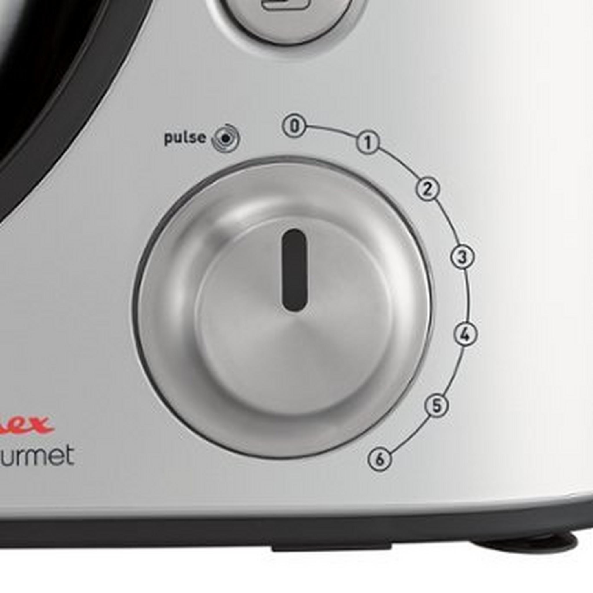 ماكينة المطبخ مولينكس ماستر شيف جورميت بسعة ٤,٦ لتر - فضي (QA503D27)