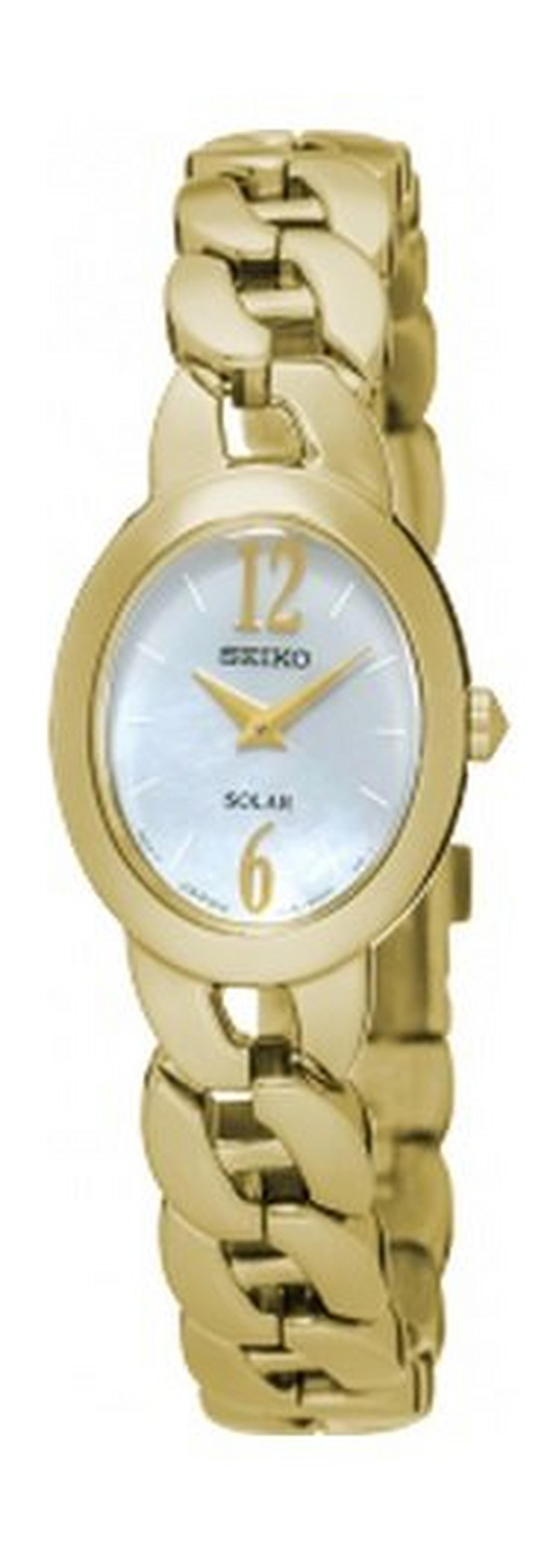 Seiko UP322P Ladies Analog Watch - Metal Strap – Gold