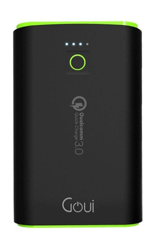 Goui Taya+ 10200 mAh Portable Power Bank - Black