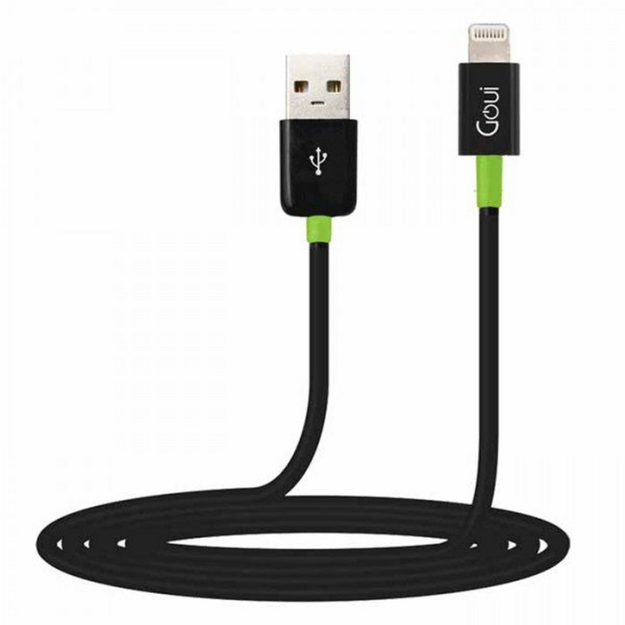 Goui 8 Pin 1 Meter Lightning To USB Cable – Black