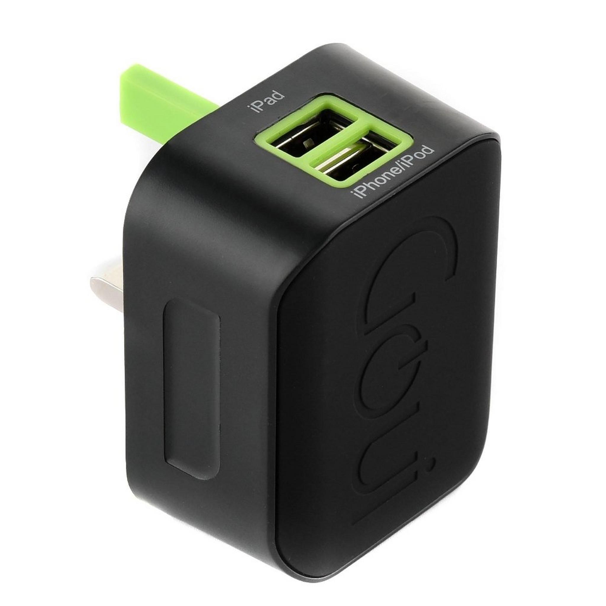Goui Wall-i UK Wall Charger + Lightning Cable - Black