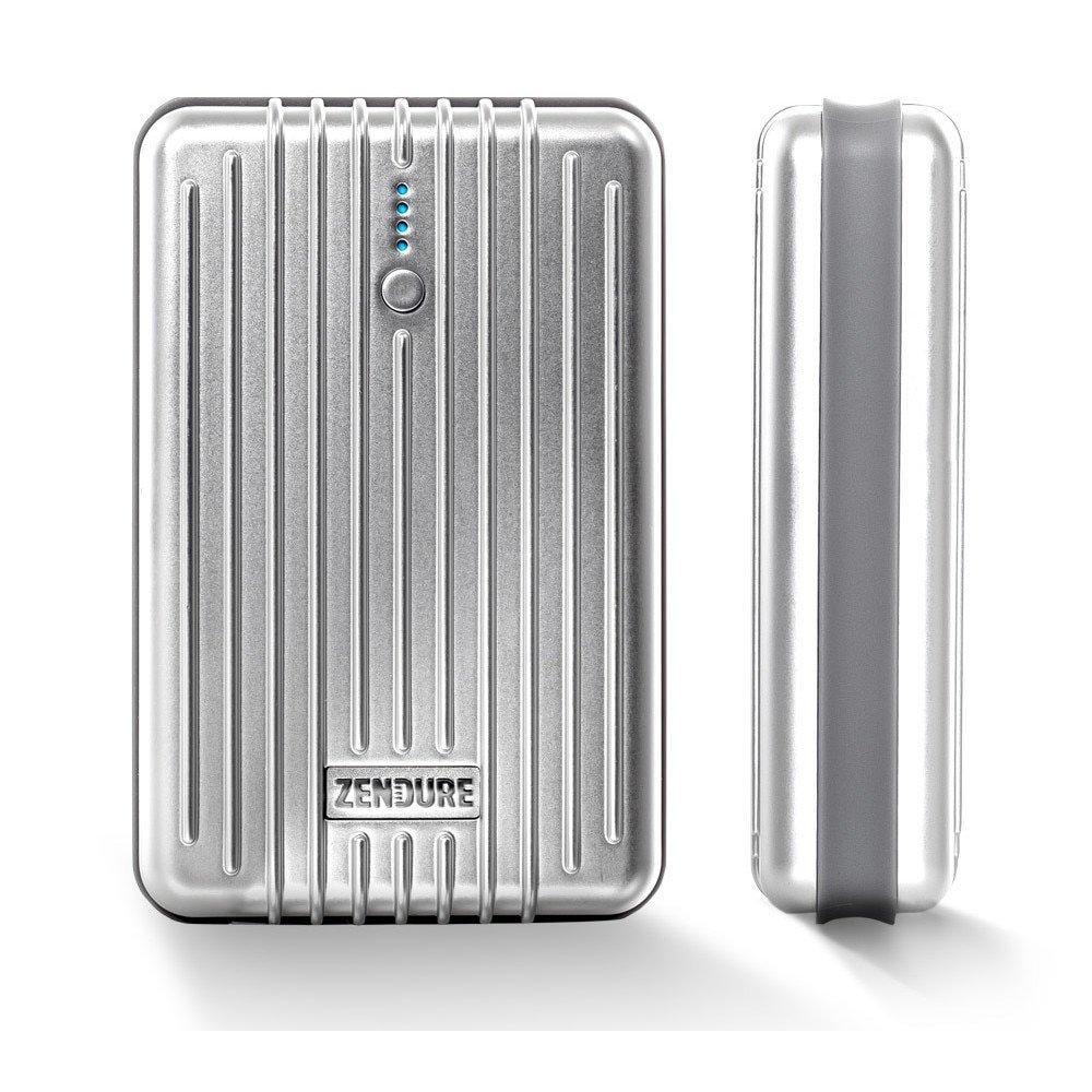 بطارية الشحن الخارجية زندور اي ٣ بقوة ١٠,٠٠٠ ملي أمبير – فضي