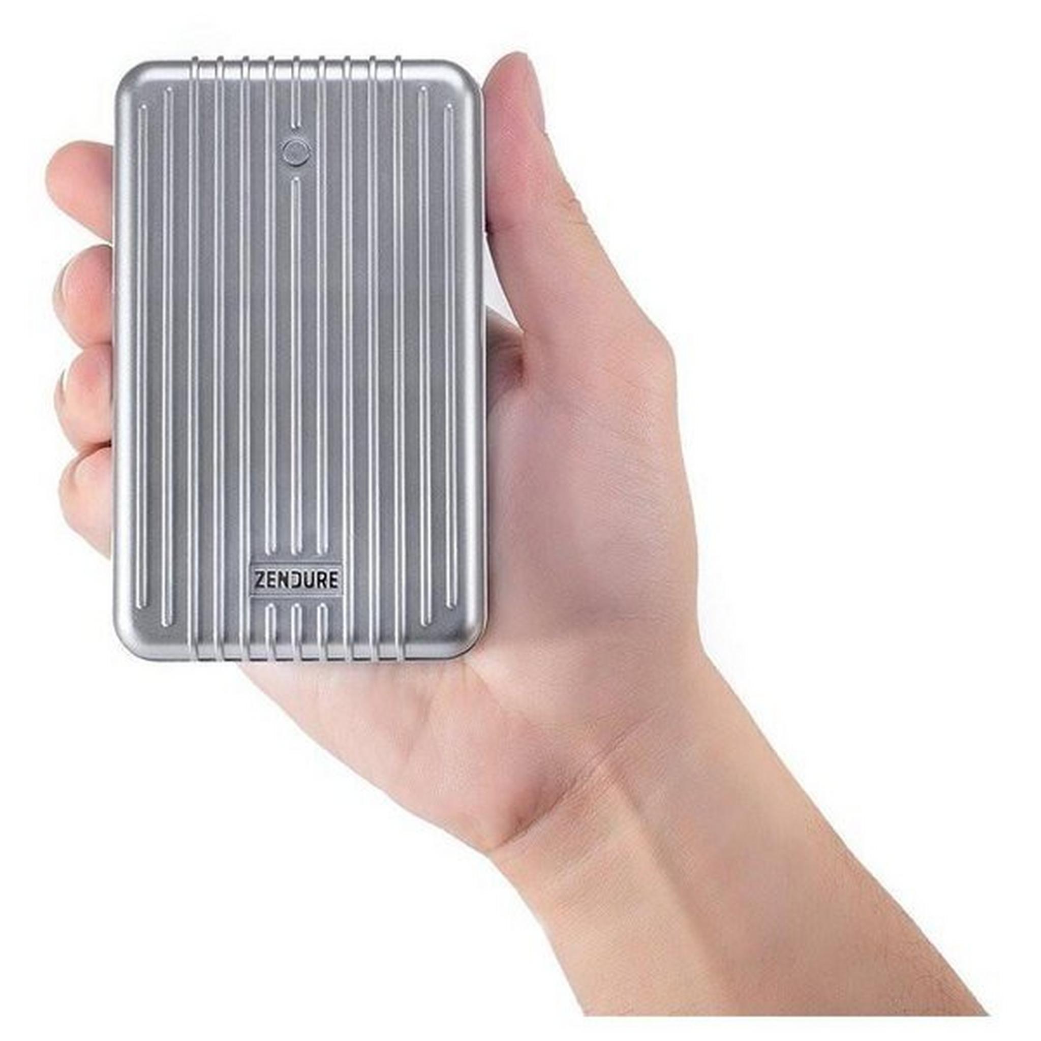 Zendure A8 Portable Power Bank 26,800 mAh - Silver