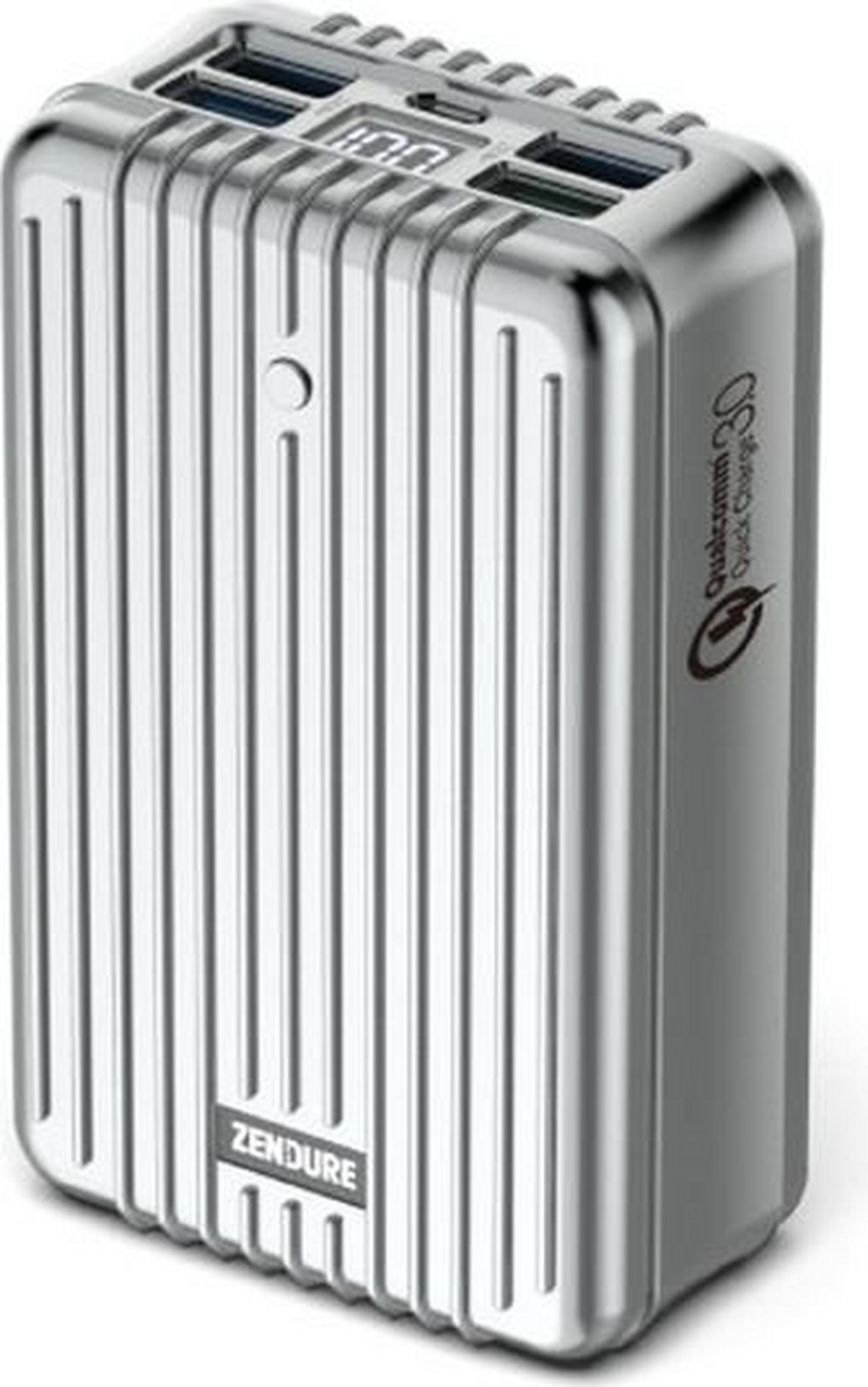 Zendure A8 Portable Power Bank 26,800 mAh - Silver