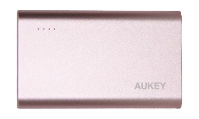 Aukey 10050mAh Quick Charge 3.0 Power Bank – Rose Gold