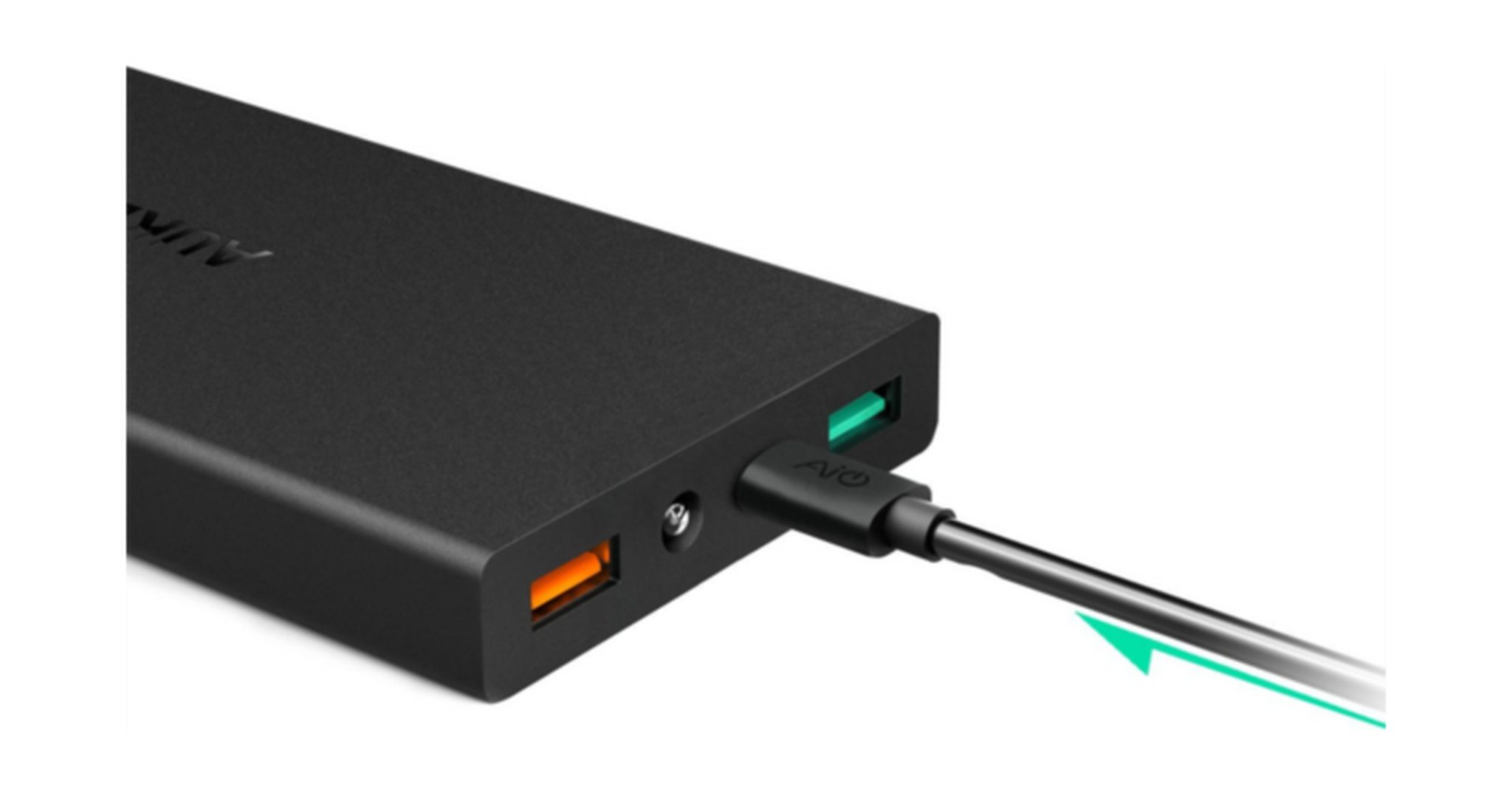 Aukey 16000mAh Quick Charge 3.0 Power Bank – Black