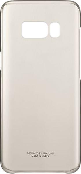 غطاء الحماية الشفاف سامسونج لهاتف جالاكسي إس ٨ – ذهبي