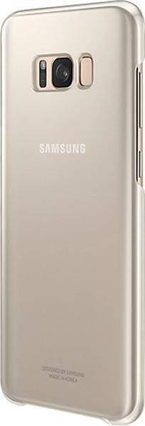 Samsung Clear Cover Case For Galaxy S8+ Gold