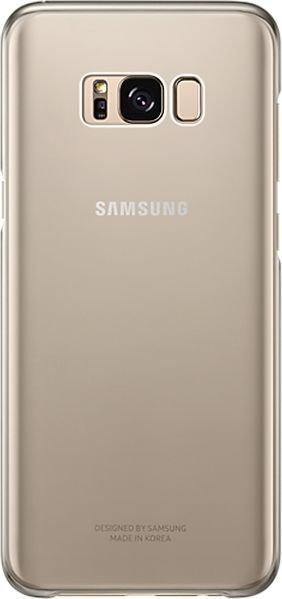 Samsung Clear Cover Case For Galaxy S8+ Gold