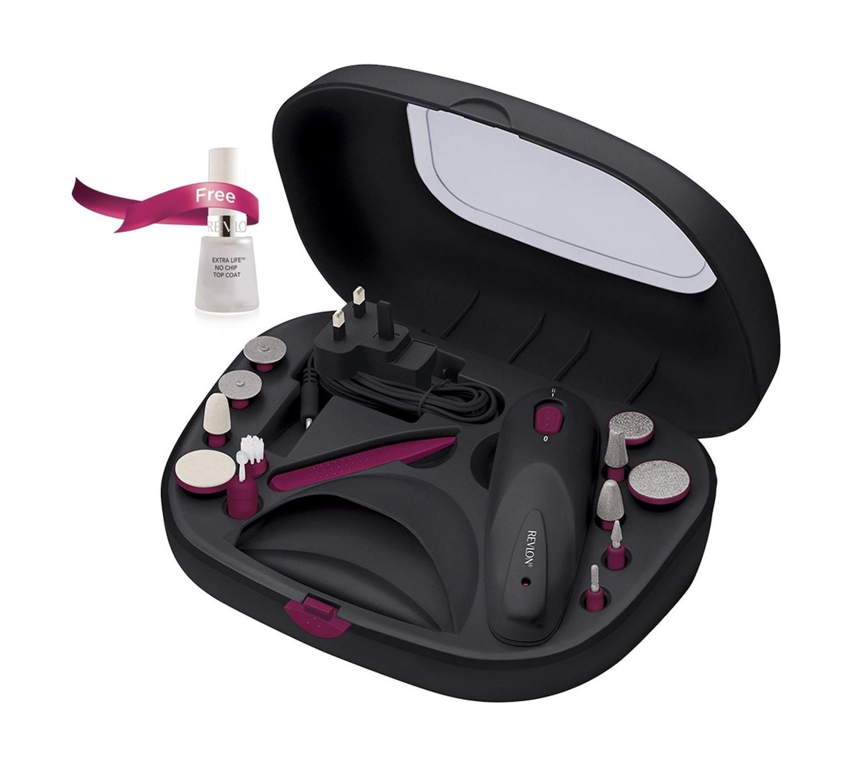 Revlon Style & Dry Nail Manicure Set (RVSP3529PKUK) – Black