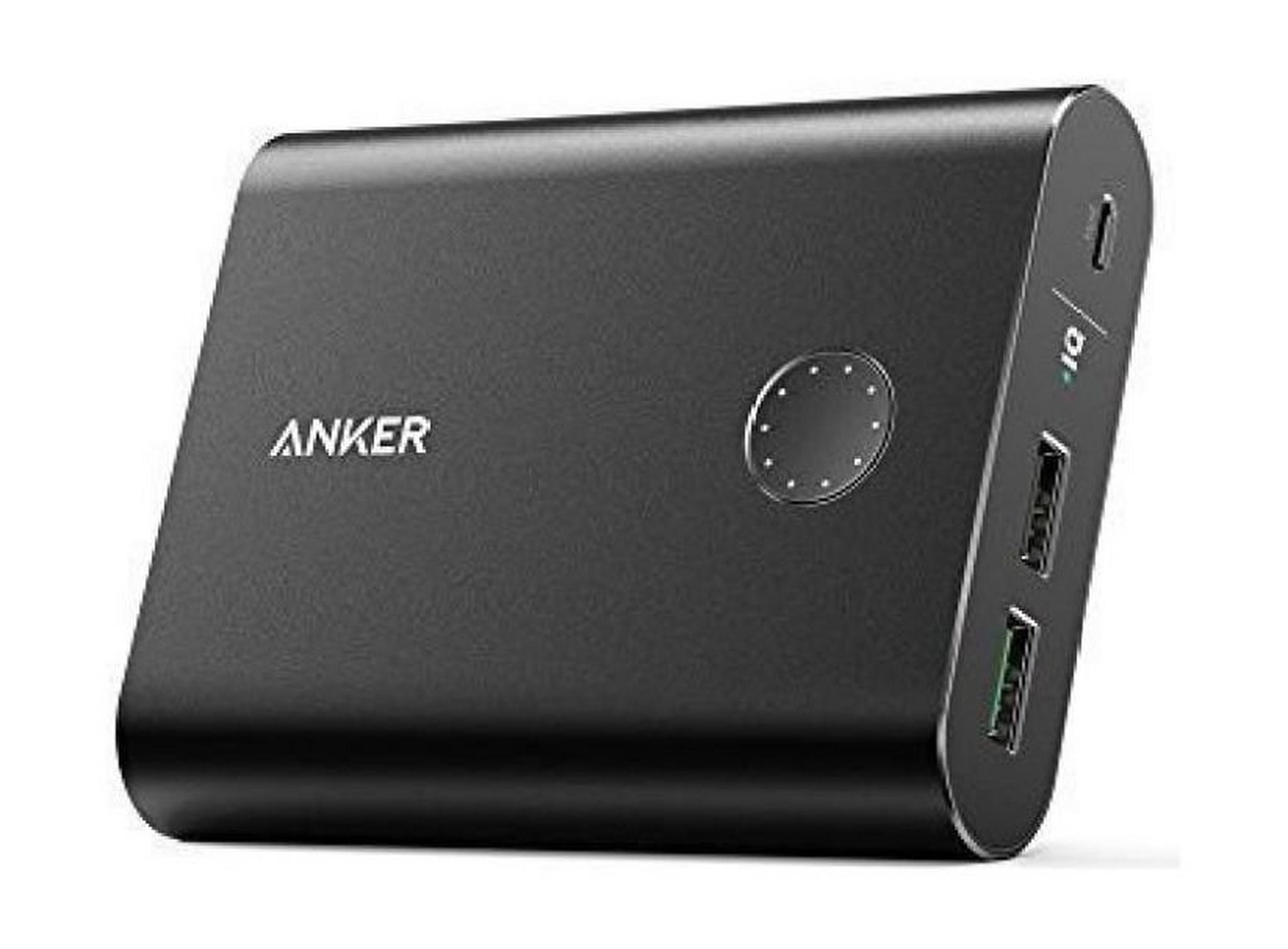 Anker PowerCore+ 13,400 mAh 3.0 Quick Charge Power Bank (A1316H11) - Black