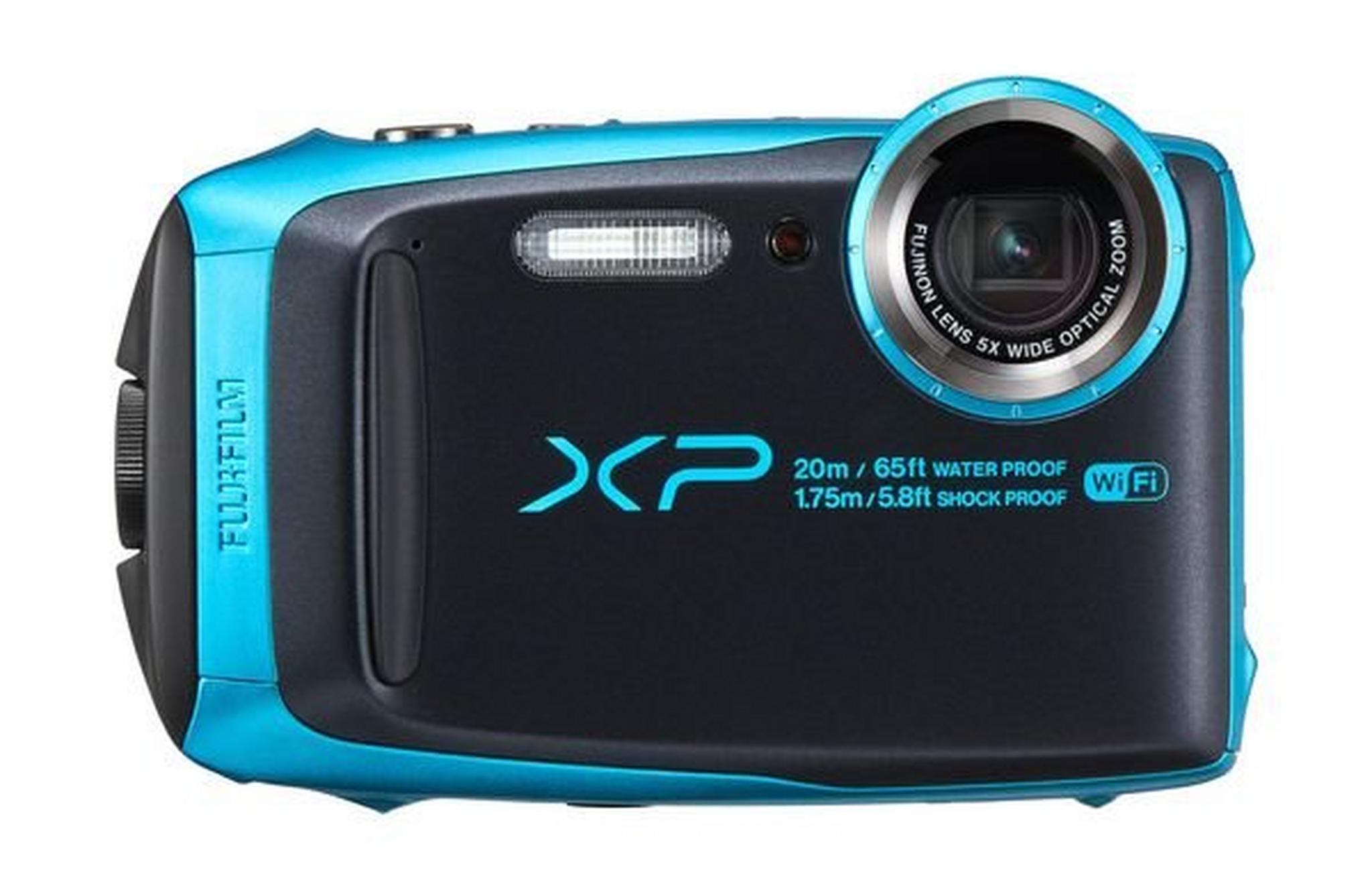الكاميرا الرقمية فوجي فيلم إكس بي١٢٠ فاين بكس بدقة ١٦,٤ ميجابكسل - أزرق سماوي