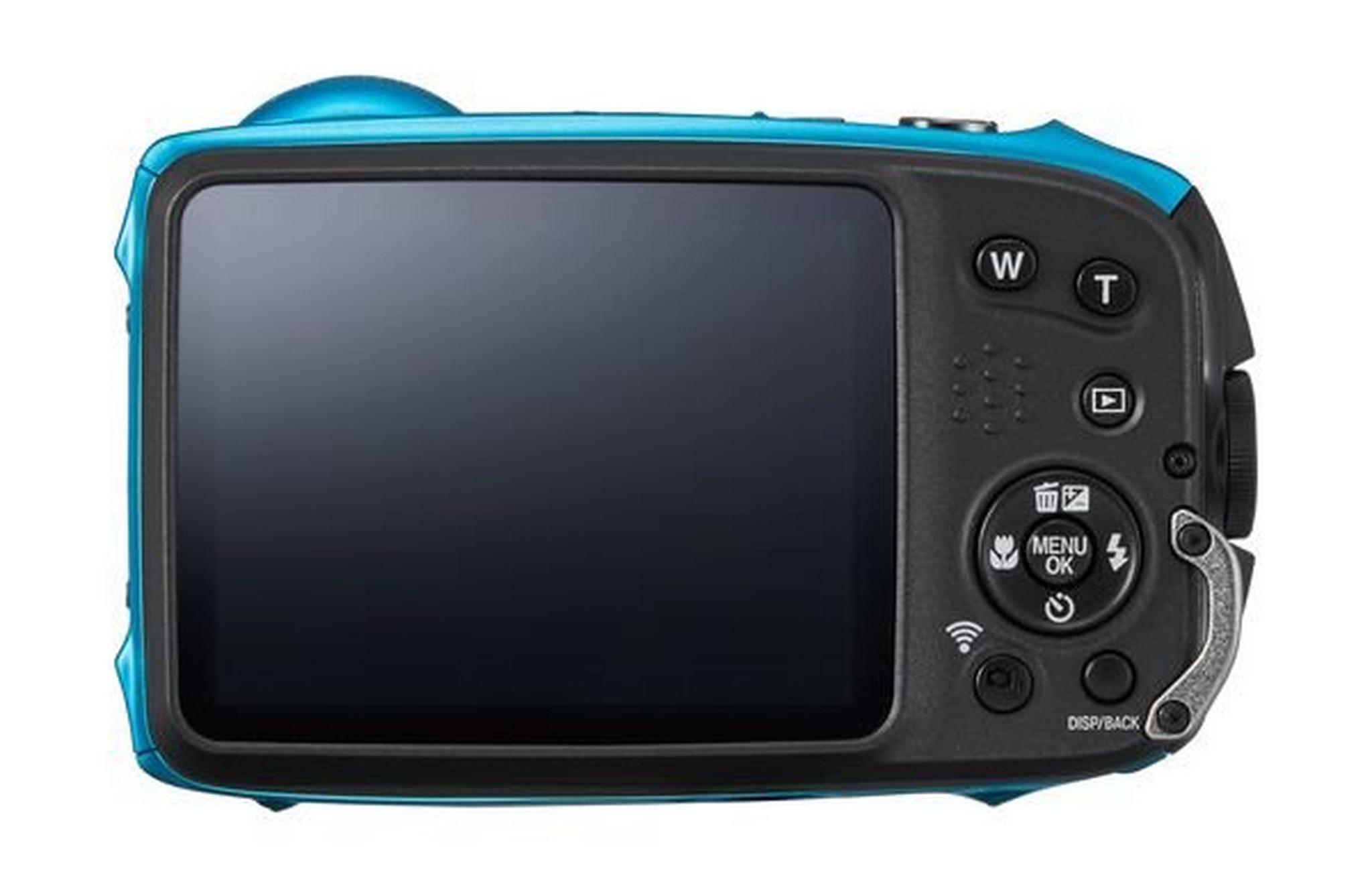 الكاميرا الرقمية فوجي فيلم إكس بي١٢٠ فاين بكس بدقة ١٦,٤ ميجابكسل - أزرق سماوي