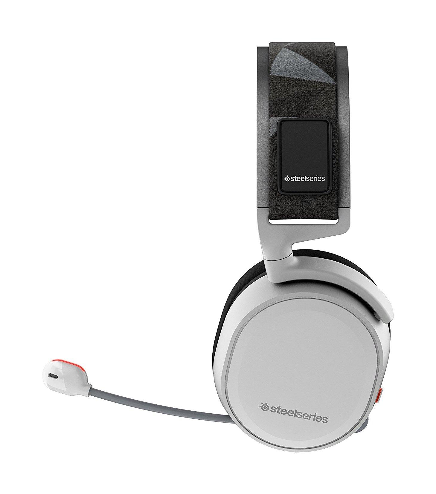 SteelSeries Arctis 7 Lag-Free Wireless Gaming Headset - White