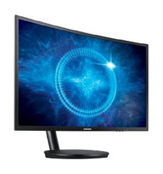 Samsung 27-inch LED Curved Full HD Gaming Monitor (LC27FG70FQMXUE) - Dark Blue & Black