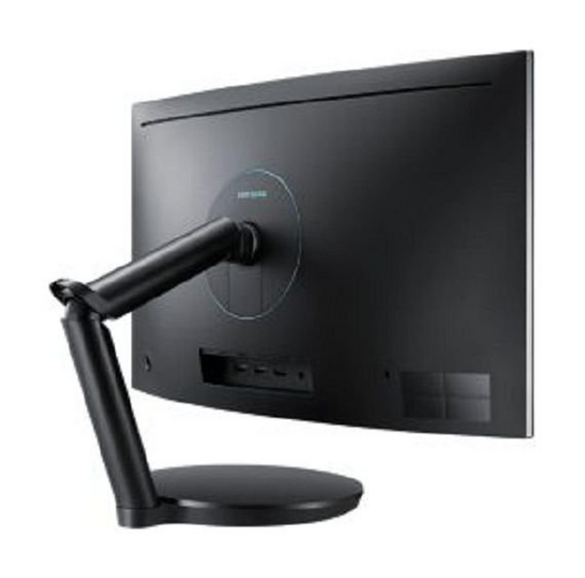 Samsung 27-inch LED Curved Full HD Gaming Monitor (LC27FG70FQMXUE) - Dark Blue & Black