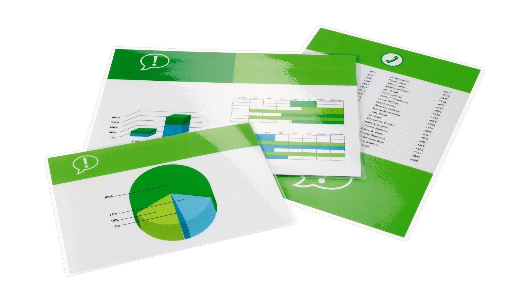 أوراق التغليف الحراري جي بي سي بحجم أي ٣ – ٢٥ حبة (3747237)