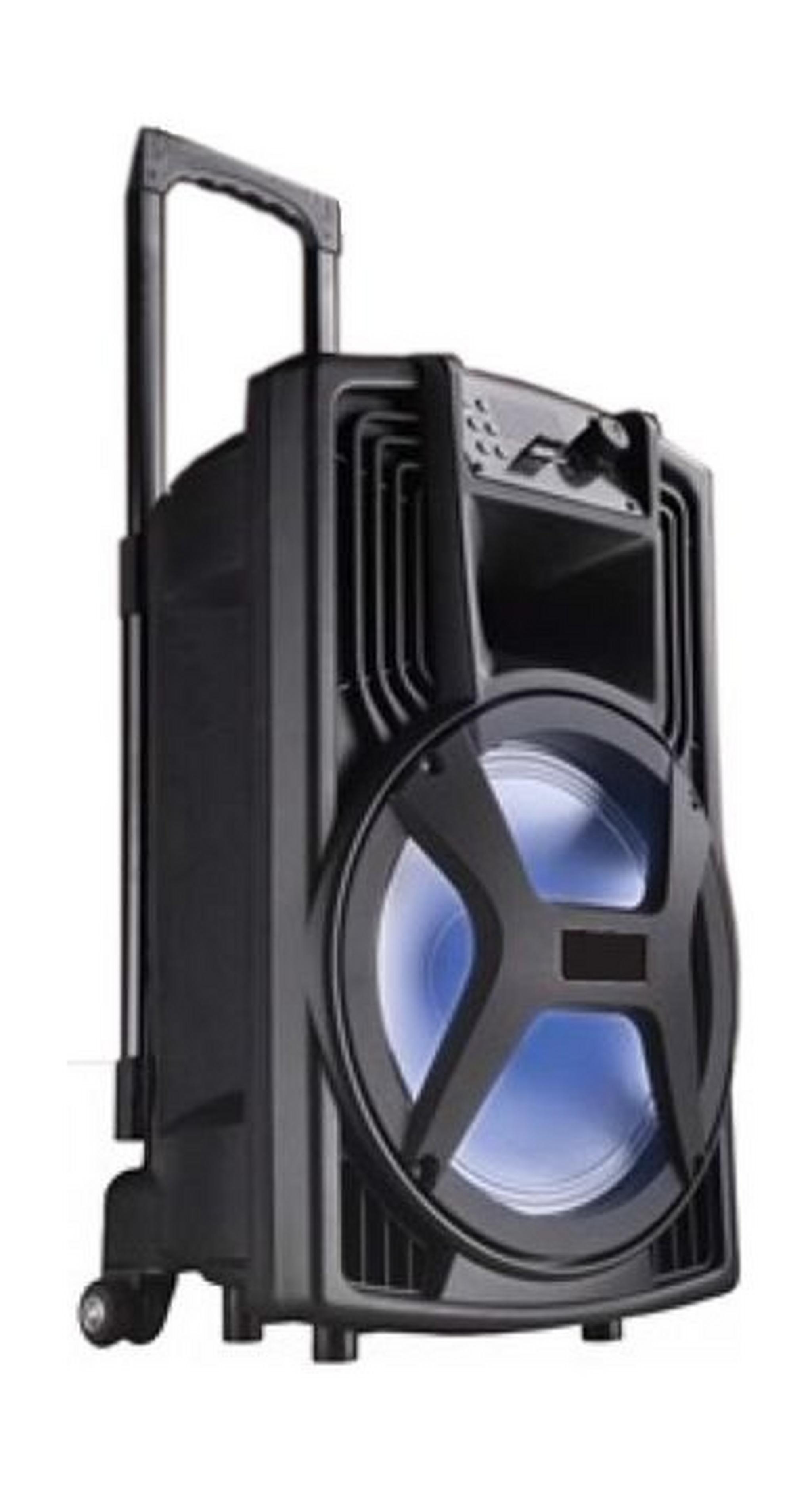 JVC 15-inch Bluetooth Trolley Speaker (XSMC15) - Black