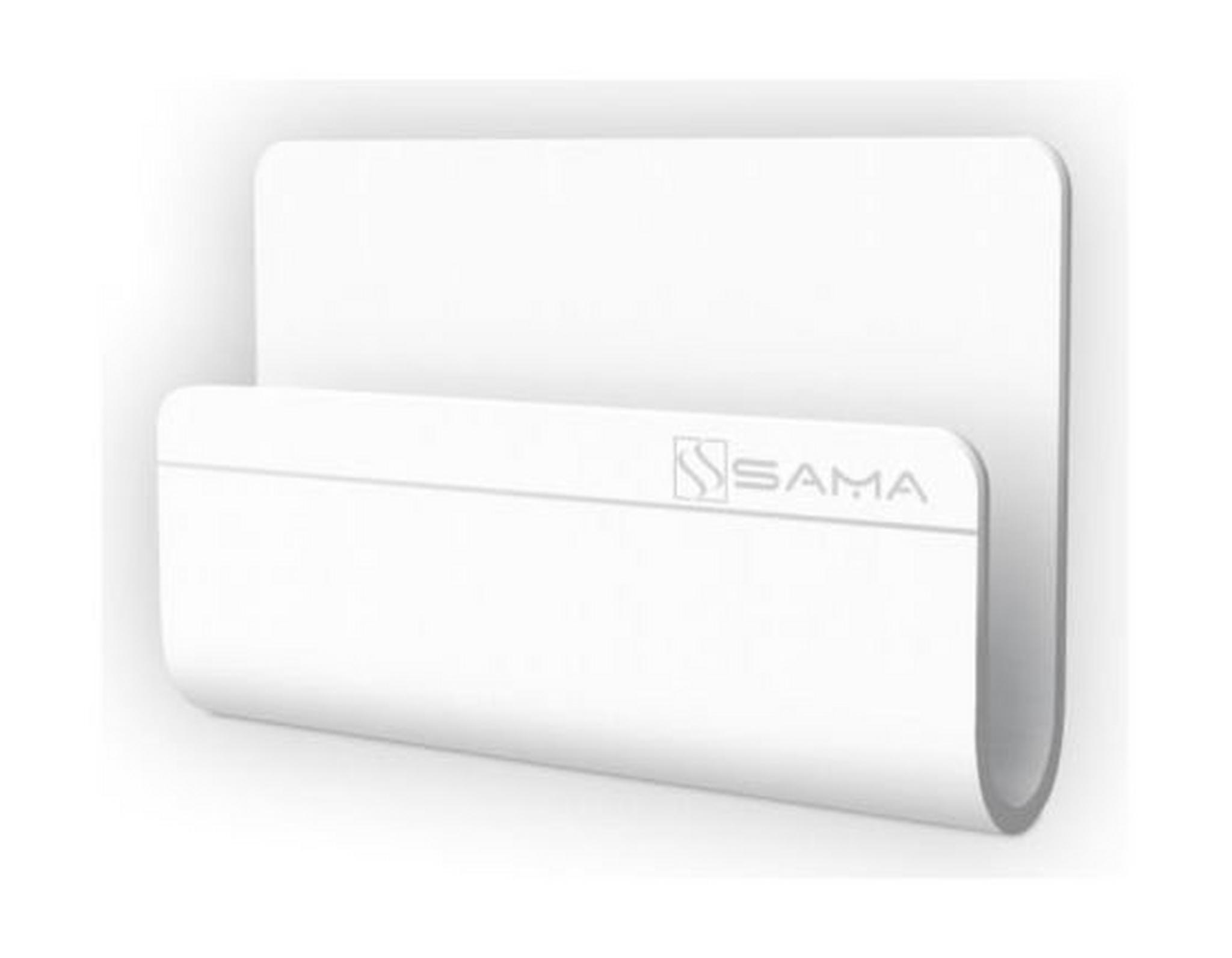 Sama Cell Phone Wall Mount Charging Holder (SA-30394) – White