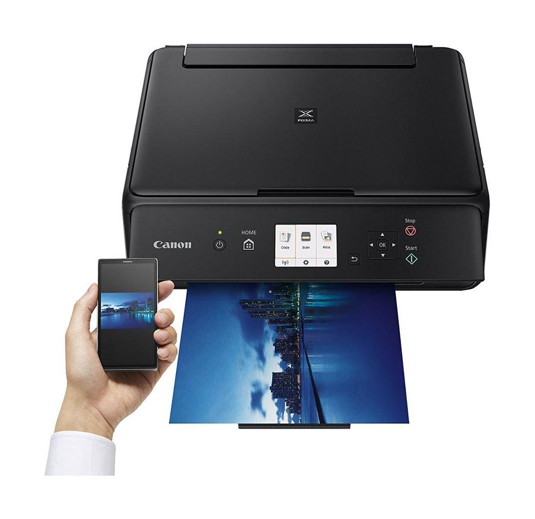 طابعة كانون بيكسما إنك جيت ٣ في ١ لاسلكية ملونة - أسود (TS5040)