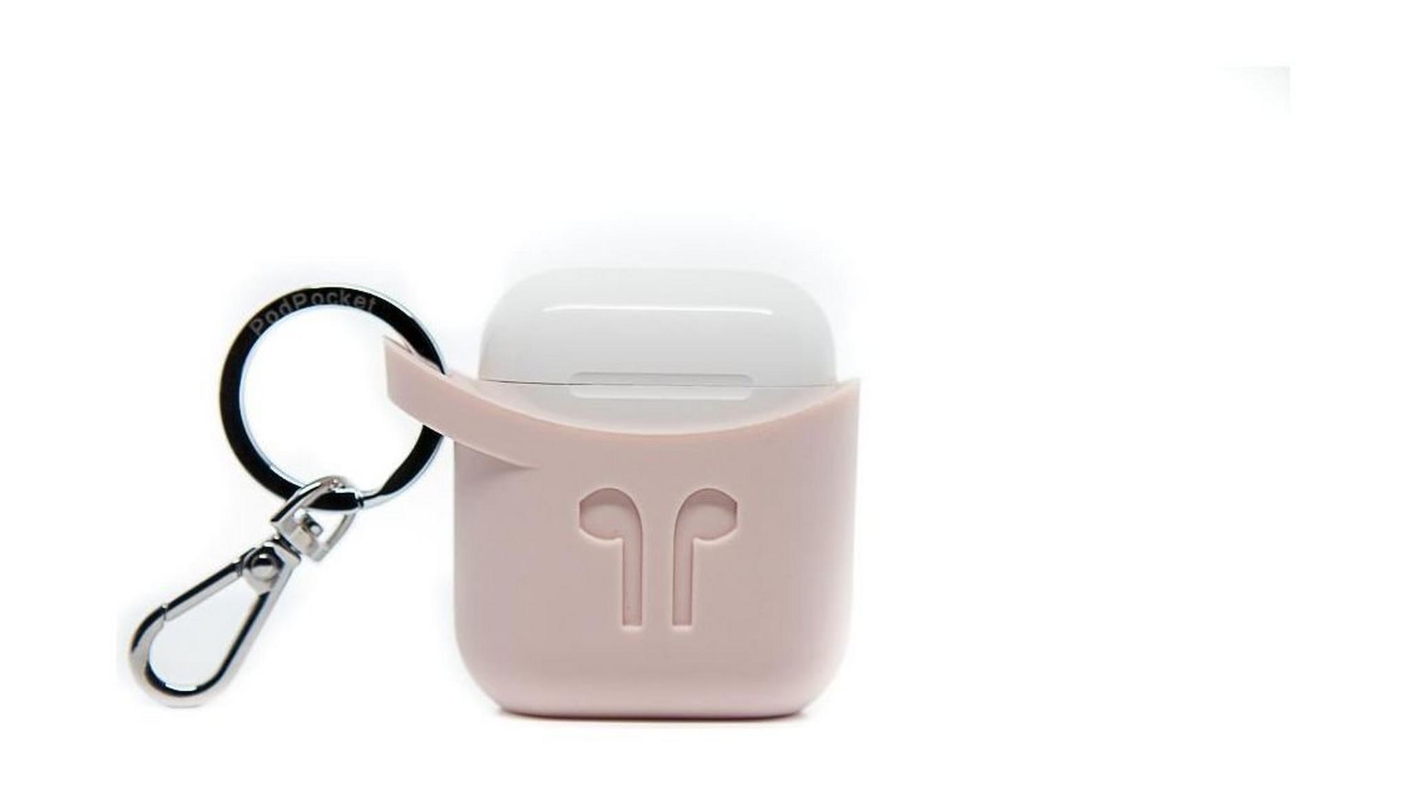 Podpockets AirPod Protection Case - Ash Pink