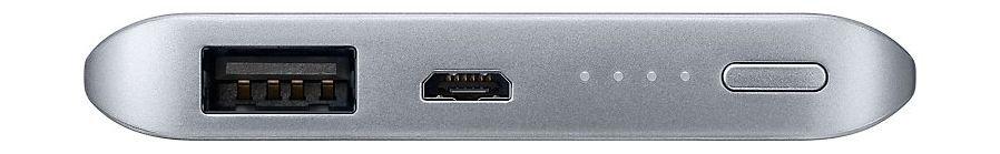 Samsung Fast Charge Power Bank 5200 mAh - Silver