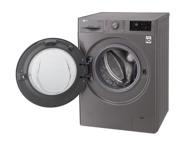 LG 8KG Top Load Washing Machine Silver Price in Kuwait Xcite