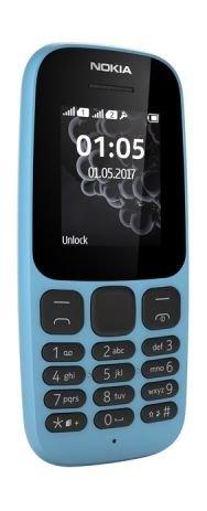 Nokia 105 4MB Dual Sim 1.8-inch Smartphone (DS TA-1034) – Blue