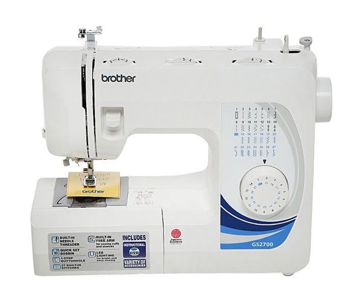 اشتري ماكينة الخياطة بروذر - ٢٧ غرزة - أبيض (gs2700-3p) في الكويت