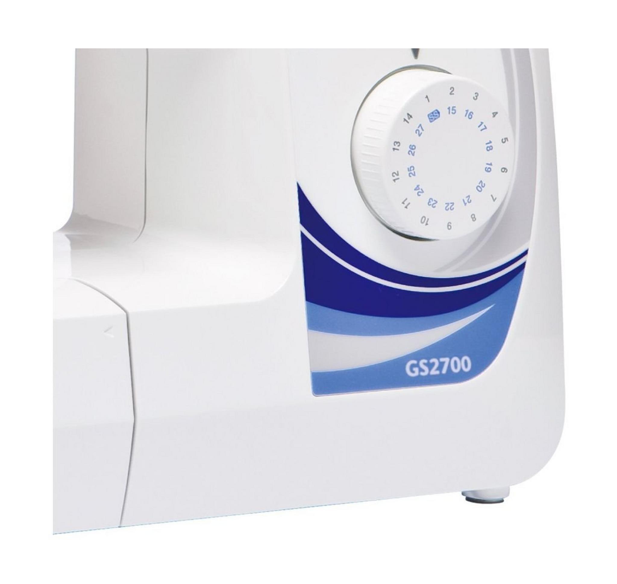 ماكينة الخياطة بروذر - ٢٧ غرزة - أبيض (GS2700-3P)