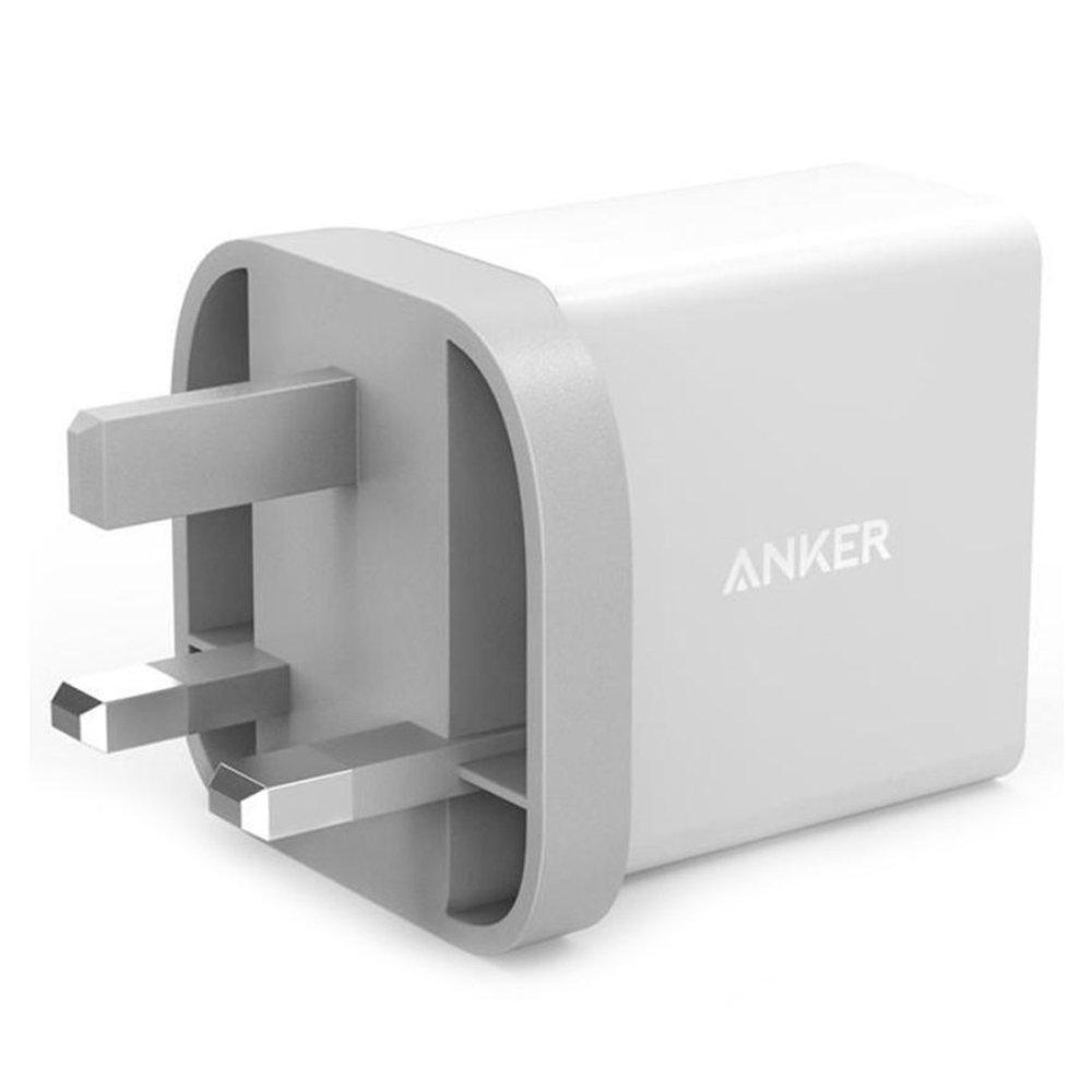 Anker PowerPort 2 Ports Wall Charger - White