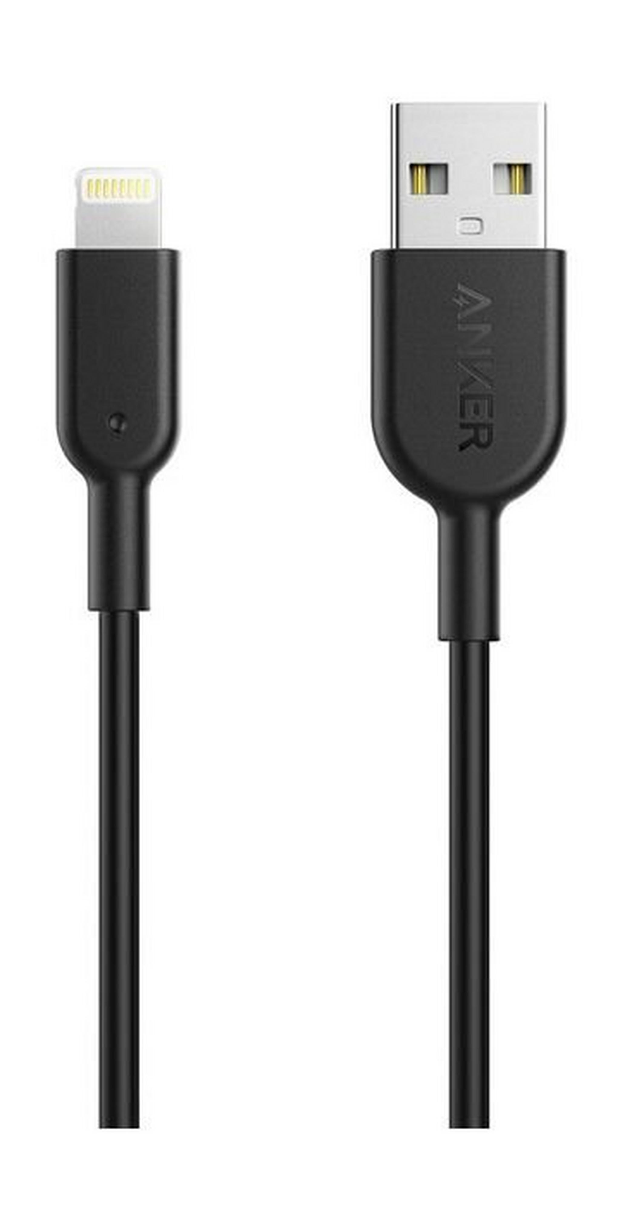 Anker PowerLine Lightning Cable 0.9M (A8432H11) - Black