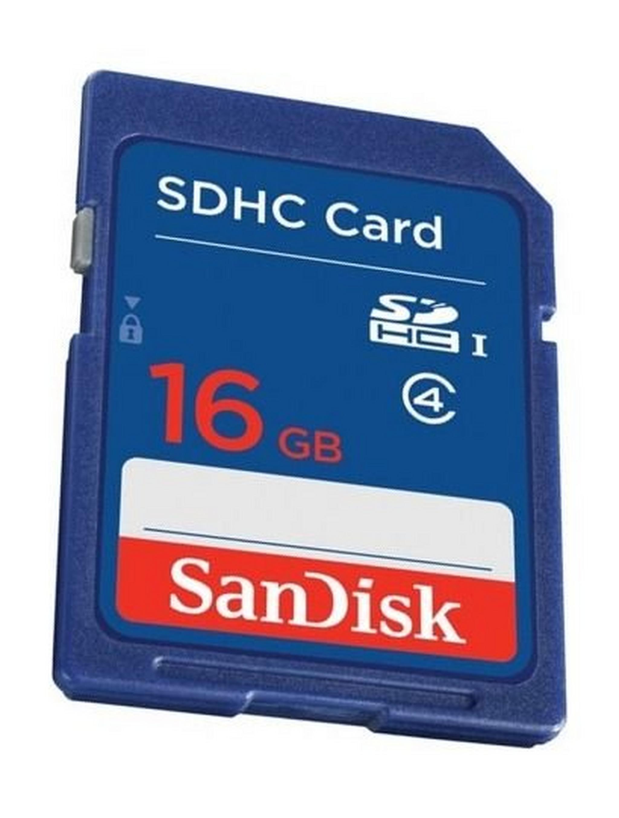 SanDisk Flash 16GB SDHC Memory Card