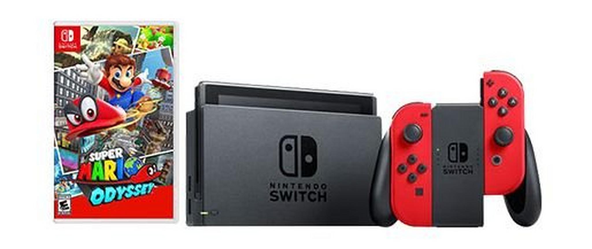 Nintendo Switch Console + Super Mario Odyssey