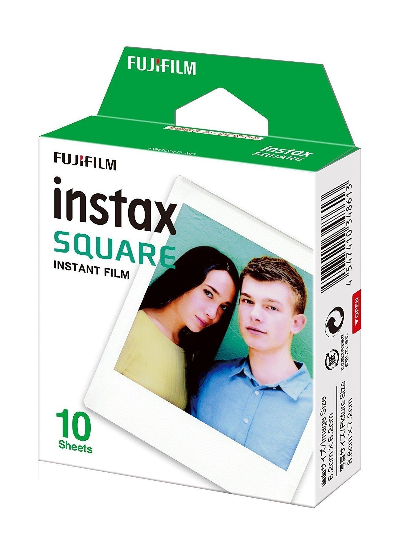 Buy Fujifilm instax square instant film - 10 exposures in Kuwait