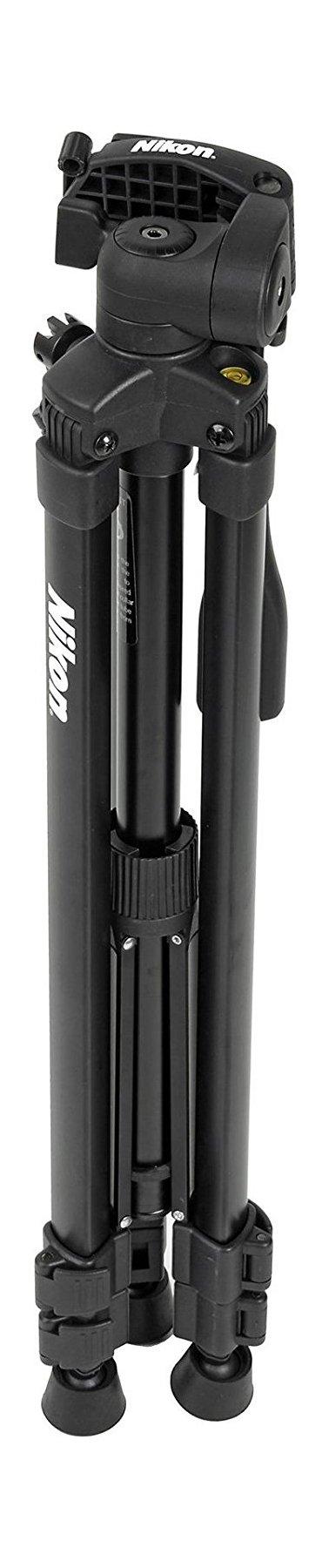 Nikon Quick Release 3-Way Head Full Size Tripod - Black