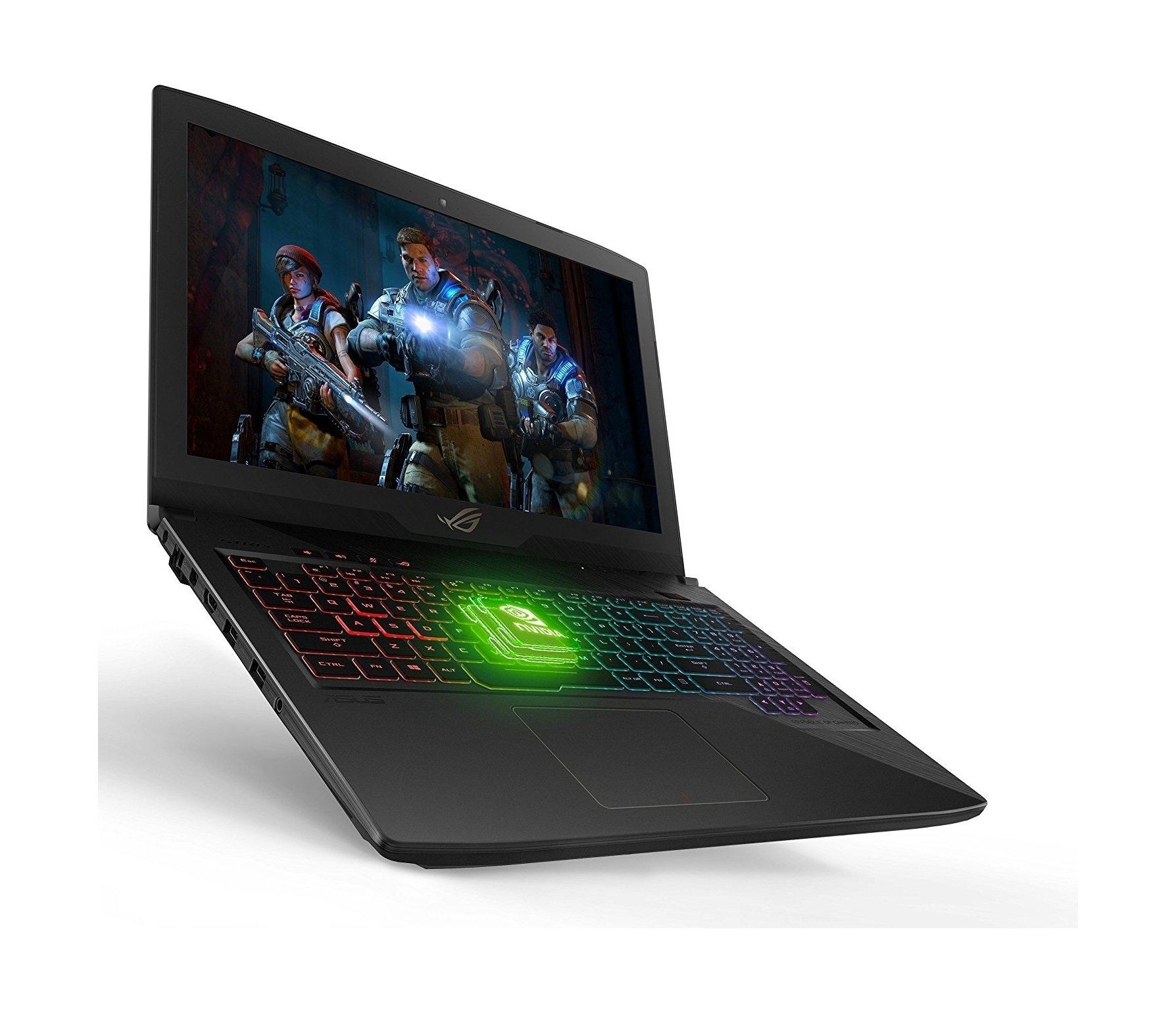 ASUS ROG Strix Scar Edition GeForce GTX 1060 6GB Core i7 24GB RAM 1TB HDD + 512 SSD 17.3 inch Gaming Laptop (GL703VM) - Black